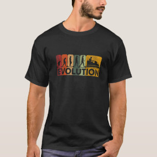 Auto Scooter Kirmes Fan Boksen Auto Reis Evolutie T-shirt