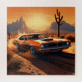 Auto-seriële Puzzle 8-8 Legpuzzel