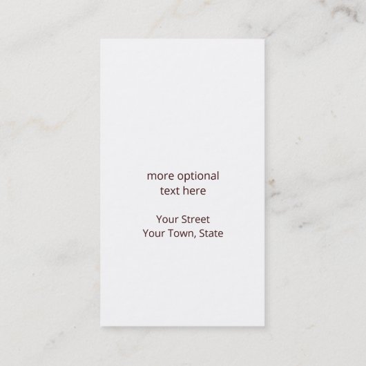 Auto Service Blue en Silver Car Logo Visitekaartje (Achterkant)