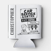 Auto Service Center Mechanics and Shock Absorbers Blikjeskoeler (Achterkant)