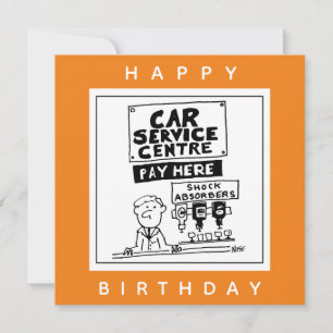 Auto Service Center Mechanics and Shock Absorbers. Kaart