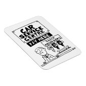 Auto Service Center Mechanics and Shock Absorbers Magneet (Rechterzijde)