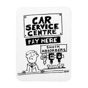 Auto Service Center Mechanics and Shock Absorbers Magneet