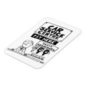 Auto Service Center Mechanics and Shock Absorbers Magneet (Linkerzijde)