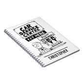 Auto Service Center Mechanics and Shock Absorbers Notitieboek (Rechterzijde)