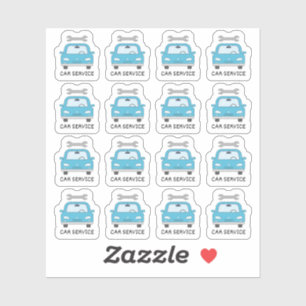 Auto Service Onderhoud Tracker Herinnering Planner Sticker