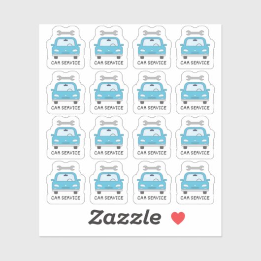 Auto Service Onderhoud Tracker Herinnering Planner Sticker (Vel)