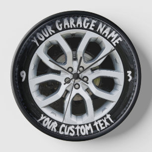 Auto Service Reparation Garage Owner Wheel Tire Cu