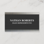 Auto Services Logo | Car | Mechanic Visitekaartje (Achterkant)