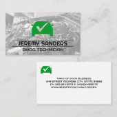 Auto Services | Mechanische technicus Visitekaartje (Voorkant / Achterkant)