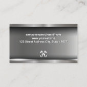 Auto Services | Monteur en Onderhoud Visitekaartje (Achterkant)