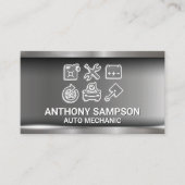 Auto Services | Monteur en Onderhoud Visitekaartje (Voorkant)