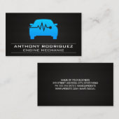 Auto Shop | Logo Car Monitor Visitekaartje (Voorkant / Achterkant)