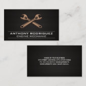 Auto Shop | Sleutels Visitekaartje (Voorkant / Achterkant)