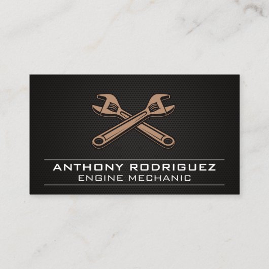 Auto Shop | Sleutels Visitekaartje (Voorkant)