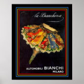 Auto Show 16 x 20 auto's met Bianchi  Poster (Voorkant)