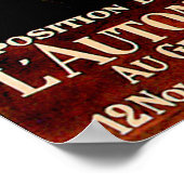 Auto-Show 1907 ~ Automobile Ad Poster (Hoek)