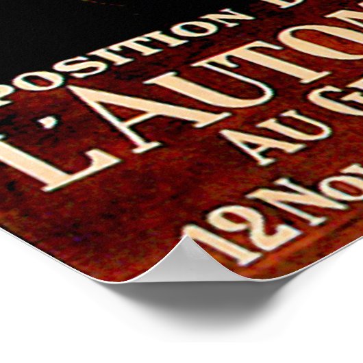 Auto-Show 1907 ~ Automobile Ad Poster (Hoek)