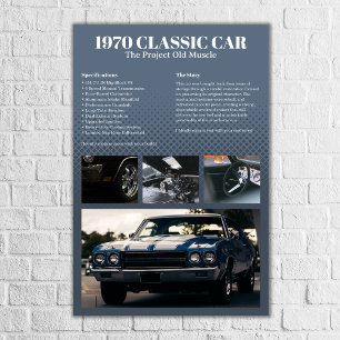 Auto Show Display Poster
