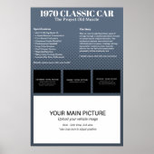Auto Show Display Poster (Voorkant)