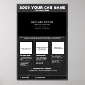 Auto Show Spec Bord Multi afbeeldingen Poster (Voorkant)