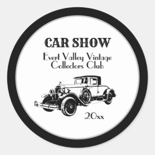 AUTO SHOW - STICKER