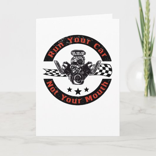 Auto-slepende racebus V8-mechanische ventilator Kaart (Voorkant)