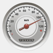 Auto Snelheidsmeter Stickers (Voorkant)