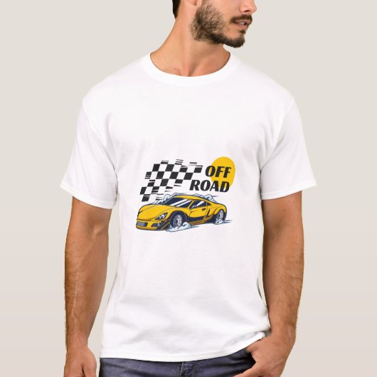 Auto Snelheidsmodus T-shirt (Voorkant)
