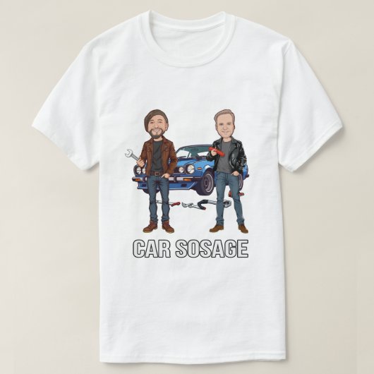 Auto Sosage SOS Leeftijd S12 240 T-shirt (Design voorkant)