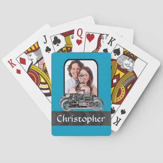 auto speelkaarten (Achterkant)