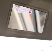 Auto Spiegel Lieve Bericht Stickers