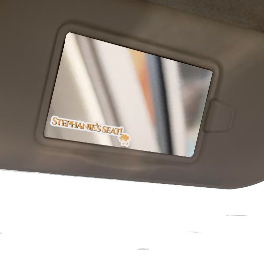 Auto Spiegel Schattigee Berichten Stickers