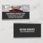Auto Sport Auto Zuigers | Mechanische diensten Visitekaartje (Voorkant / Achterkant)