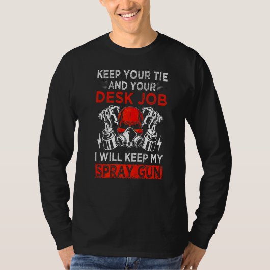 Auto Spray Painter Automotive Paint Auto Pijn T-shirt (Voorkant)