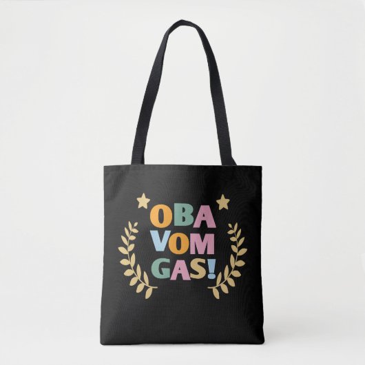 Auto spruch tote bag (Voorkant)
