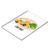 Auto-staaf Grappige Wortel Grappenmakerij  Notitieboek (Linkerzijde)