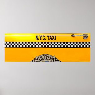 Auto - Stad - NYC Taxi Poster