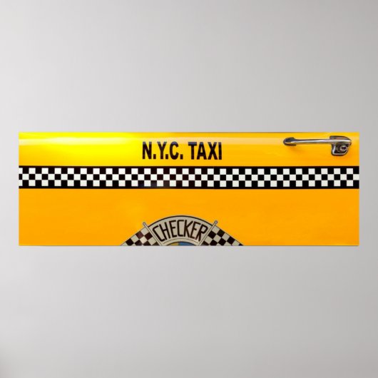 Auto - Stad - NYC Taxi Poster (Voorkant)