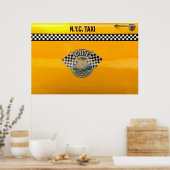 Auto - Stad - NYC Taxi Poster (Keuken)