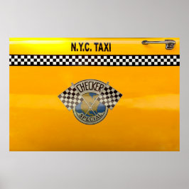 Auto - Stad - NYC Taxi Poster