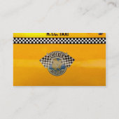 Auto - Stad - NYC Taxi Visitekaartje (Achterkant)