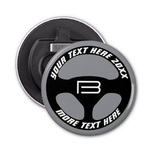 Auto steering wheel opener gift for car lover (Voorkant)