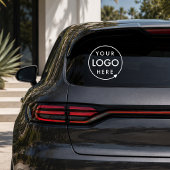 Auto sticker | Aangepaste bedrijfslogo raamfolie