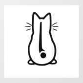 Auto Sticker - Cat Design (Vel)