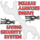 Auto sticker Leven Beveiligingssysteem (Voorkant)
