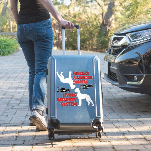 Auto sticker Leven Beveiligingssysteem (Koffer Insitu)