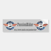 Auto-sticker PassionRider Bumpersticker (Voorkant)