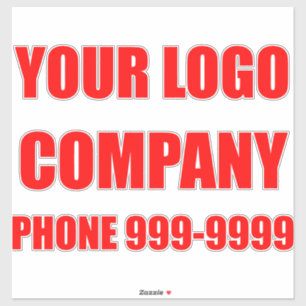 Auto sticker sjabloon. Personaliseer uw sticker