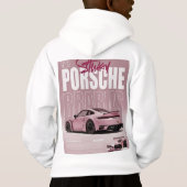 Auto stijl T-shirt hoodie (Achterkant)